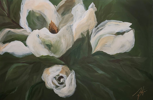 Radiant Strength 24 x 18 Limited Edition_ Magnolia Print