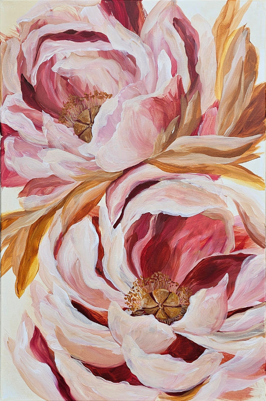 Believe 24 x 18 Limited Edition_ Peony Print