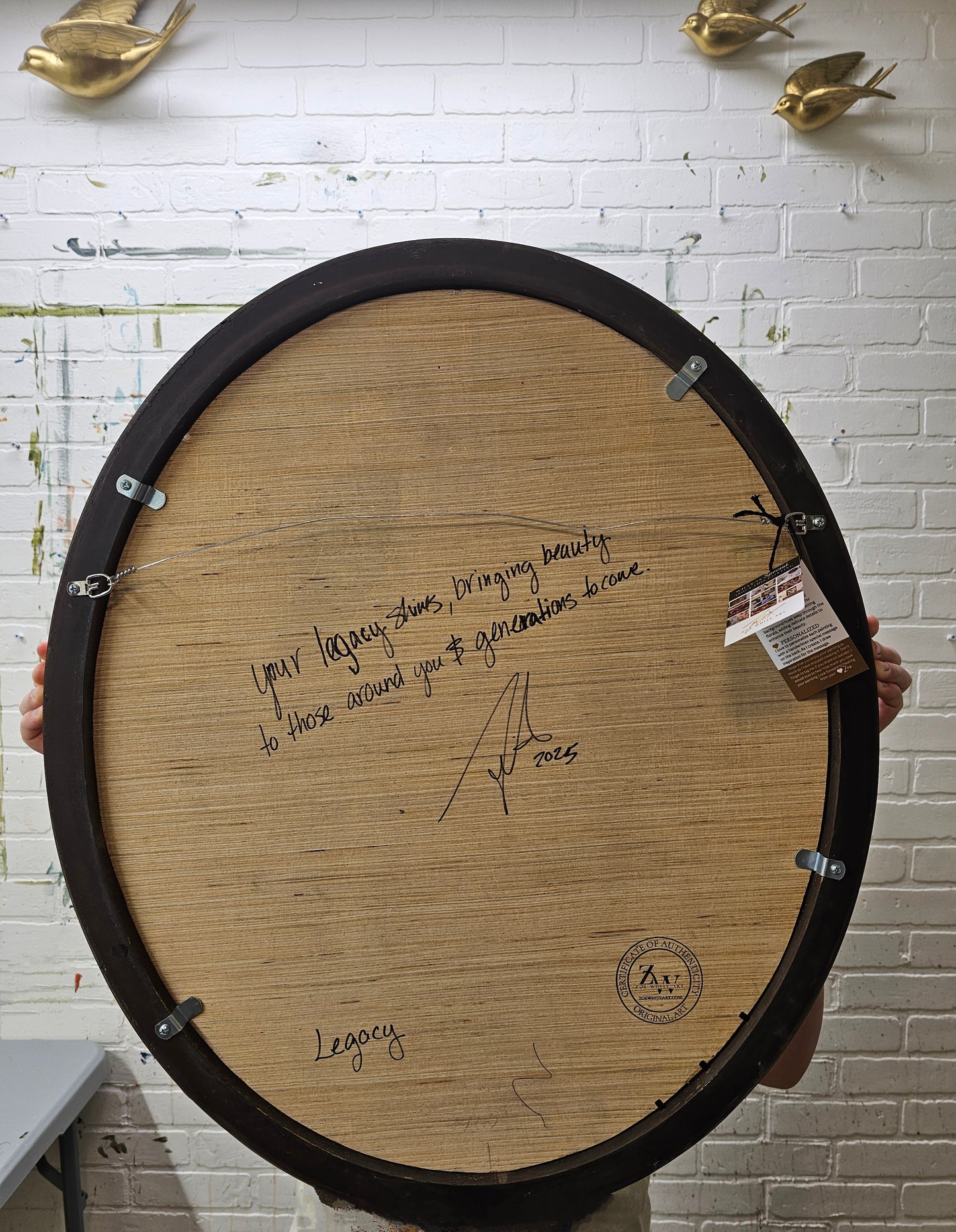 🔴SOLD Legacy #2 _ Rosa Painting