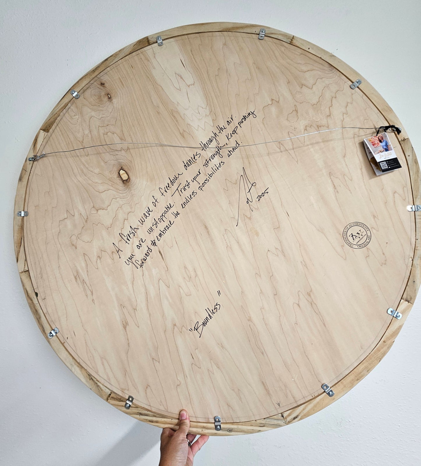 🔴SOLD Boundless_ Iceland Poppy Flower Painting by Zoe White _ Acrylic on canvas