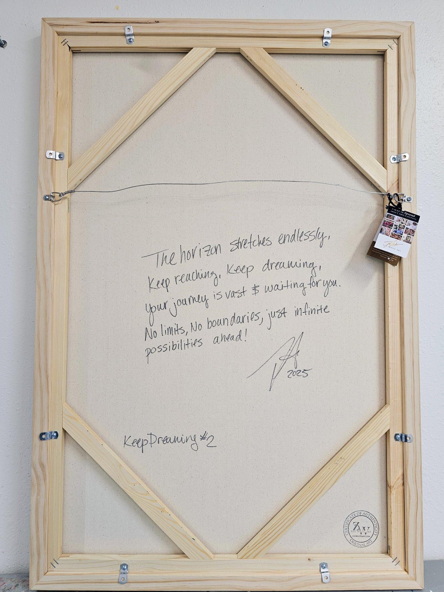 🔴SOLD Keep Dreaming #2 _ Poppy Painting