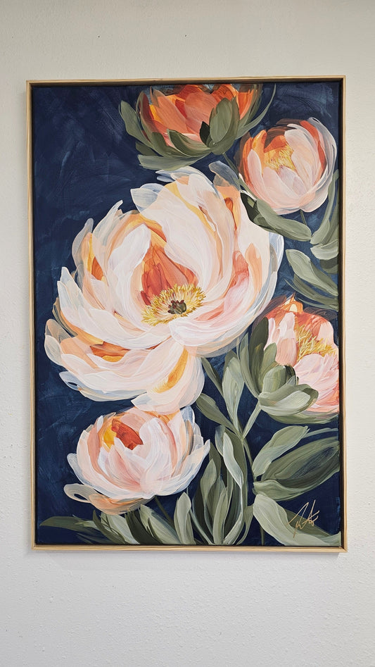 🔴SOLD Beloved #3 _ Peony Flower Painting