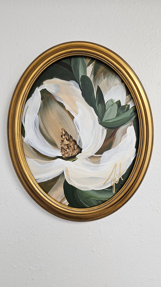 "Strong"_ Magnolia Painting
