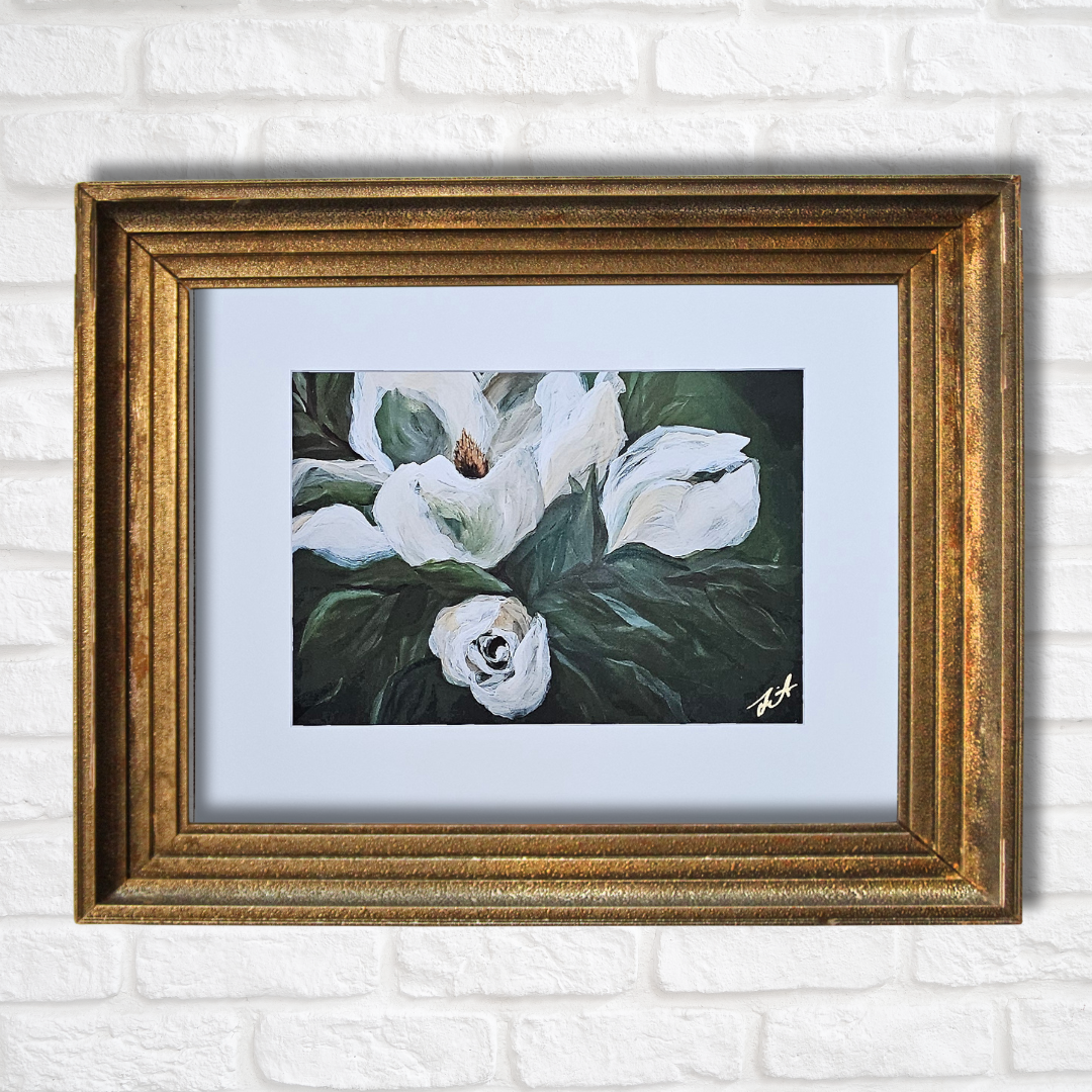 Radiant Strength 24 x 18 Limited Edition_ Magnolia Print