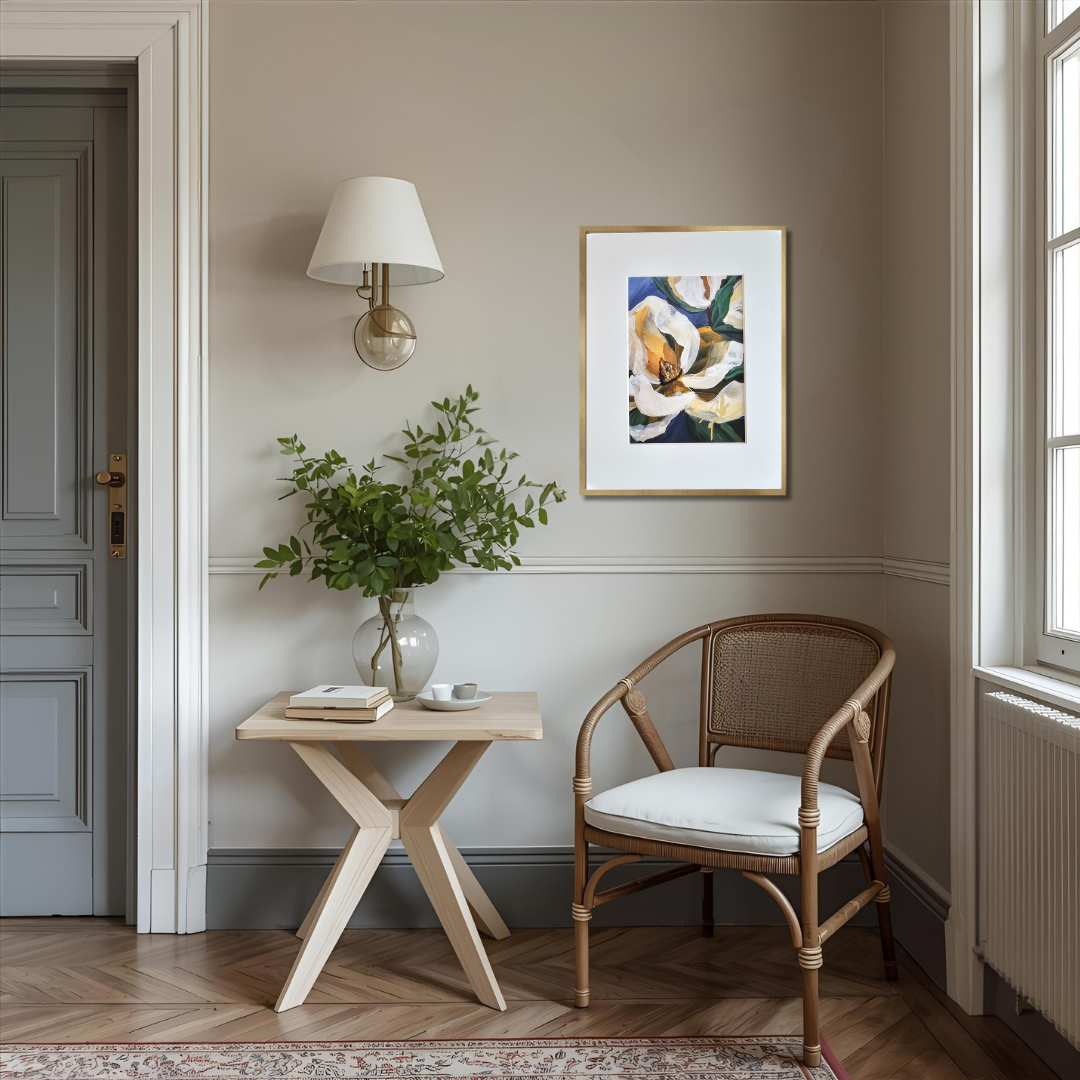 8x10 Beautiful Magnolia Print