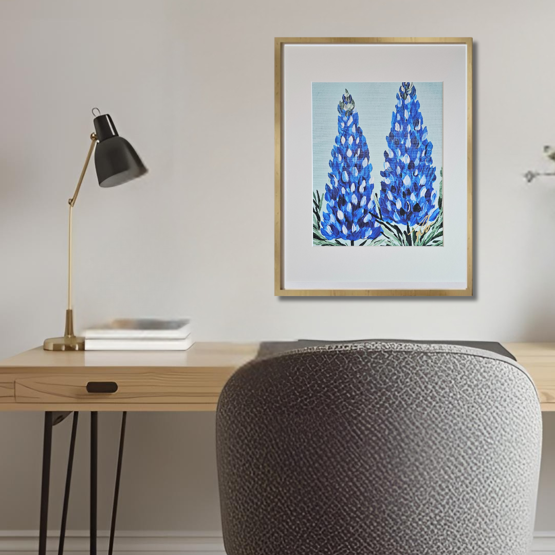11x14 Bluebonnet Print