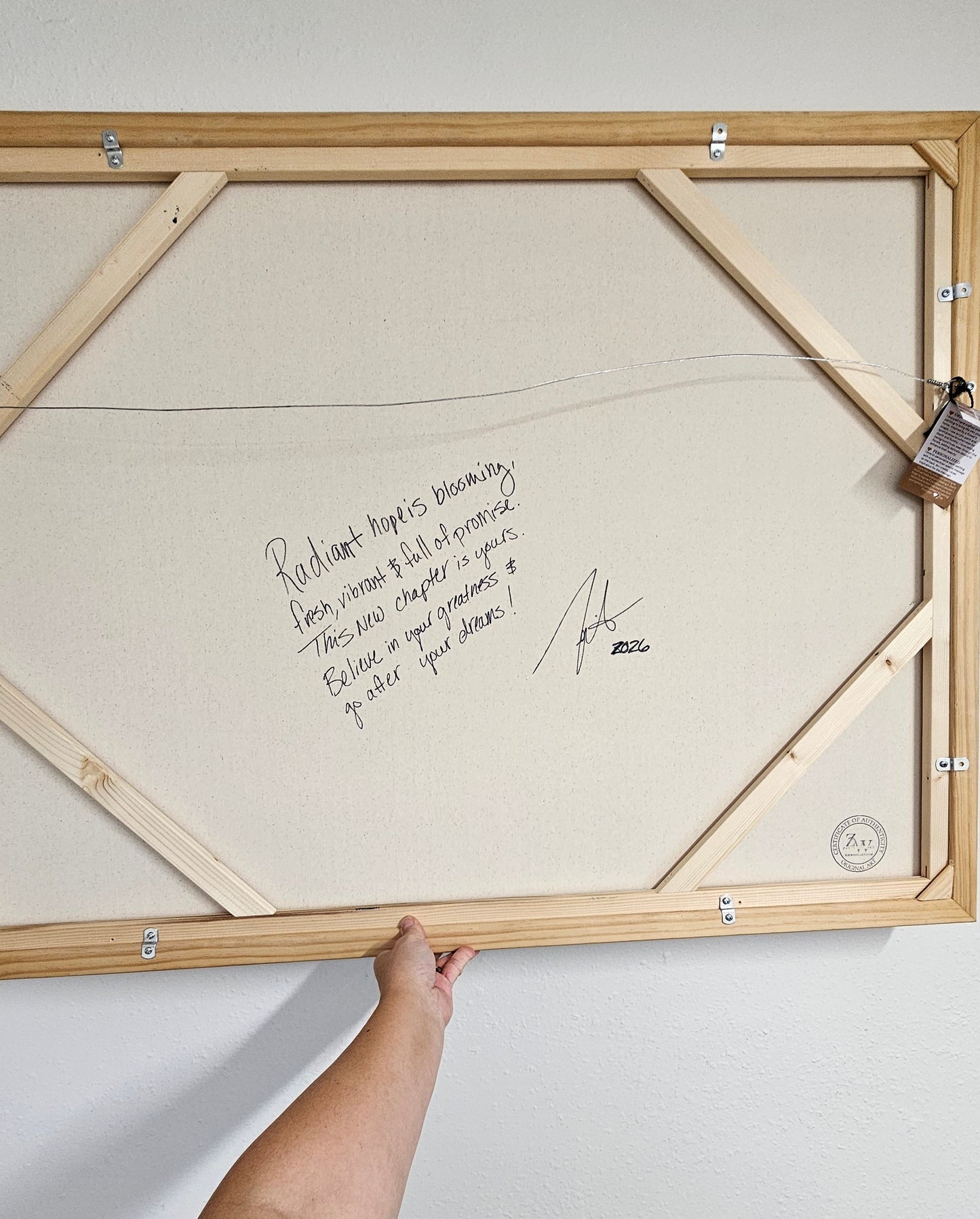 "Fresh Blooms" _ Protea Bouquet Flower Painting_ Zoe White Art