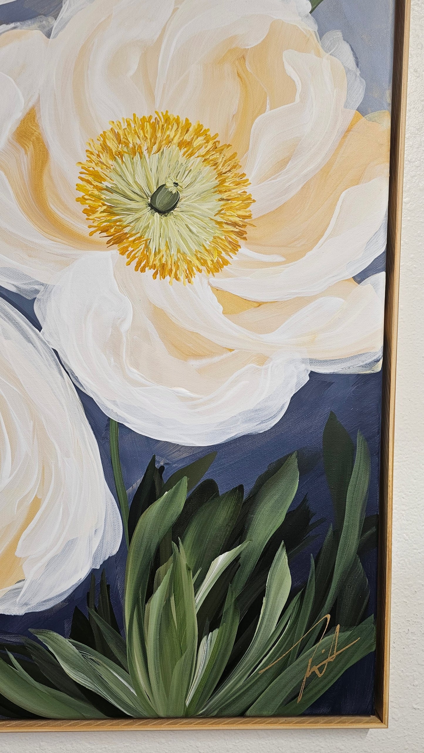 Horizon #2 _ Poppy Painting