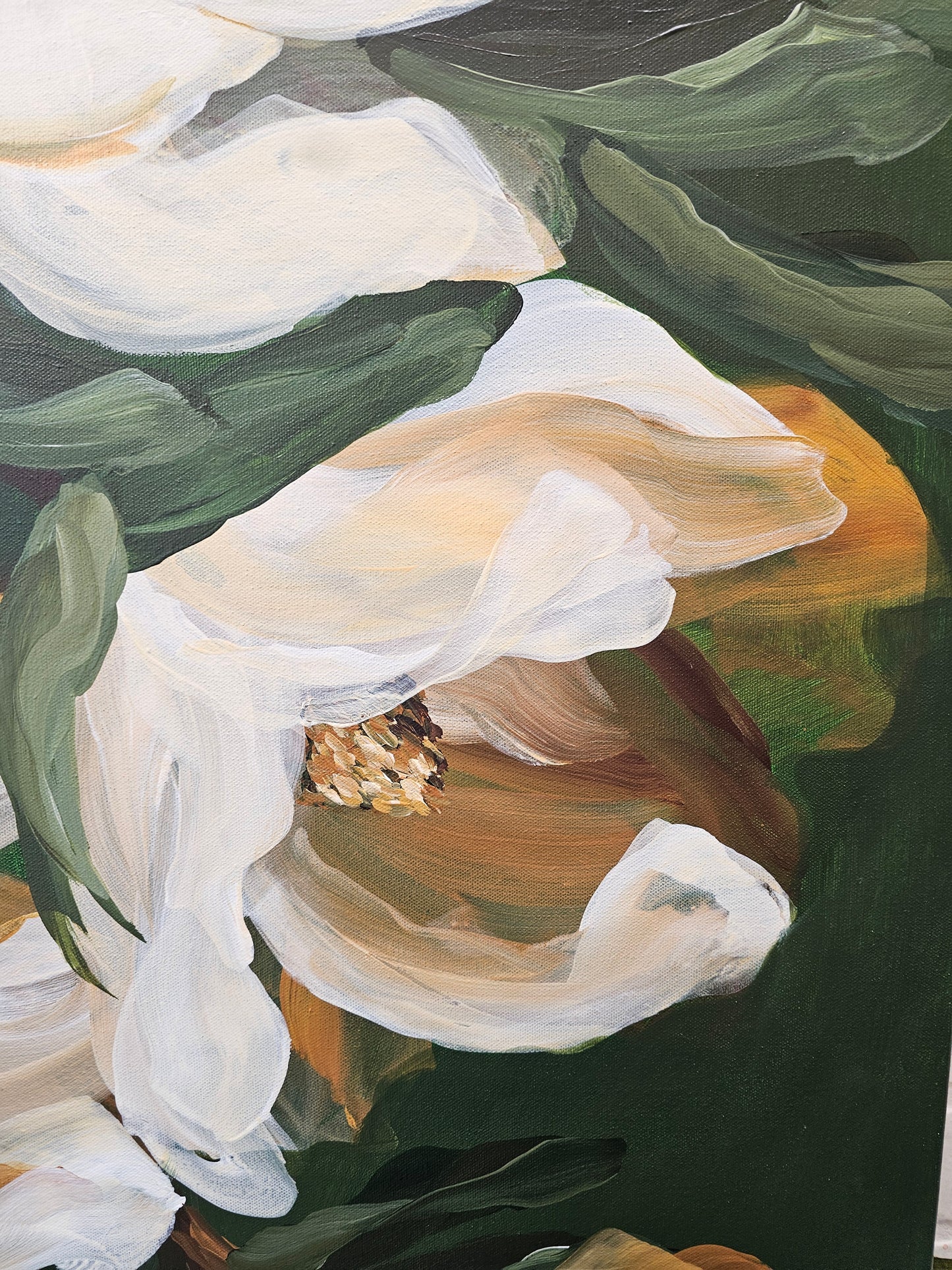 🔴SOLD Boldness _ Magnolia Painting