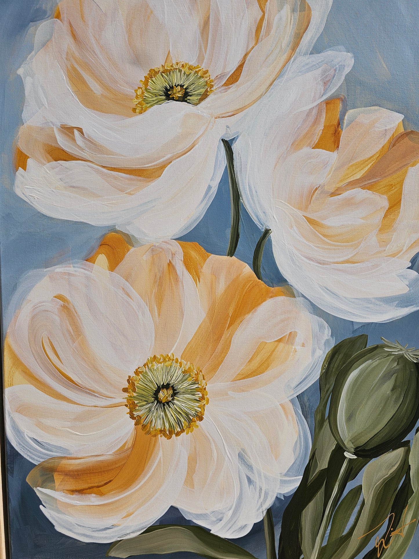 🔴SOLD Keep Dreaming #2 _ Poppy Painting