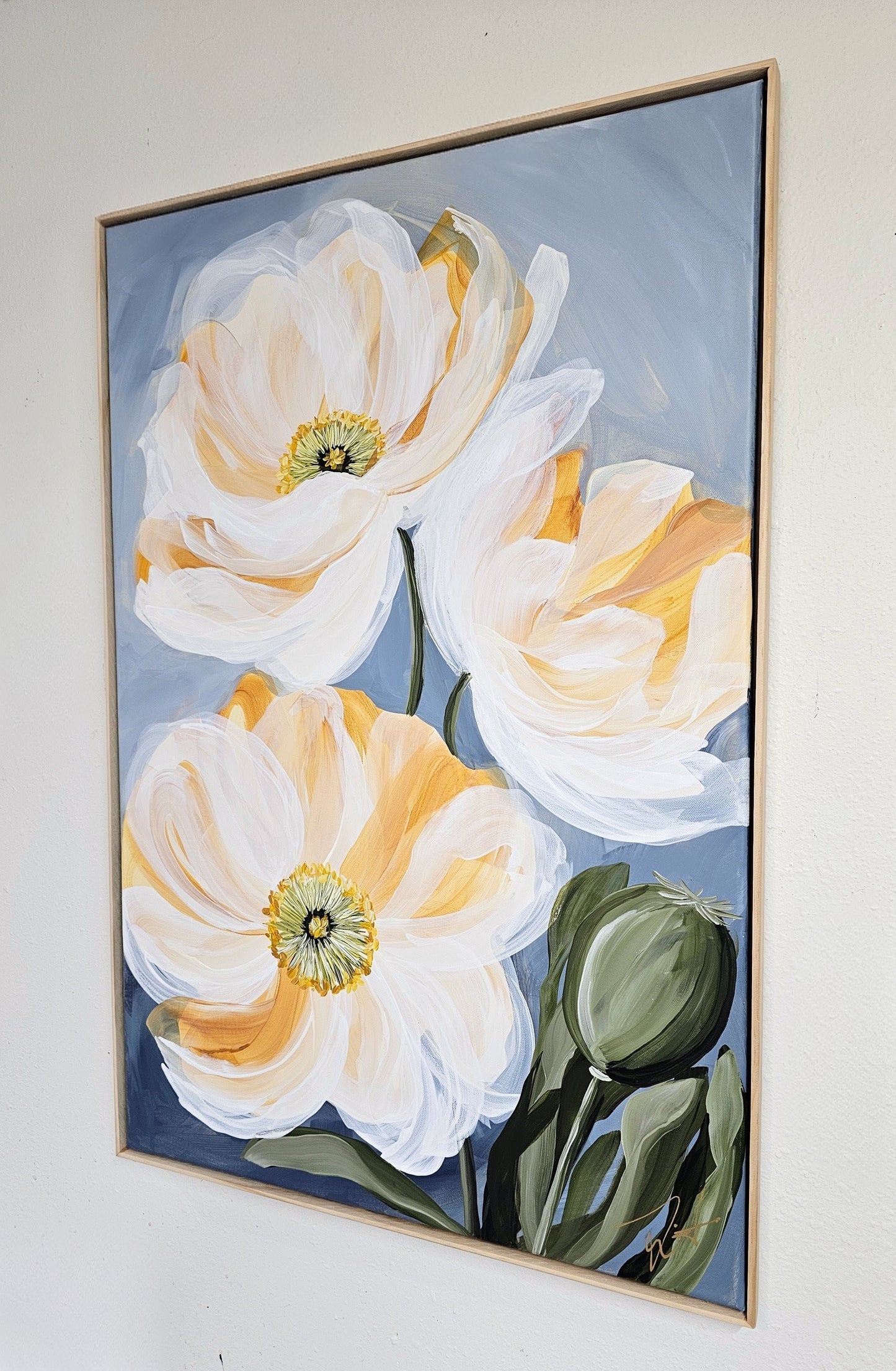 🔴SOLD Keep Dreaming #2 _ Poppy Painting