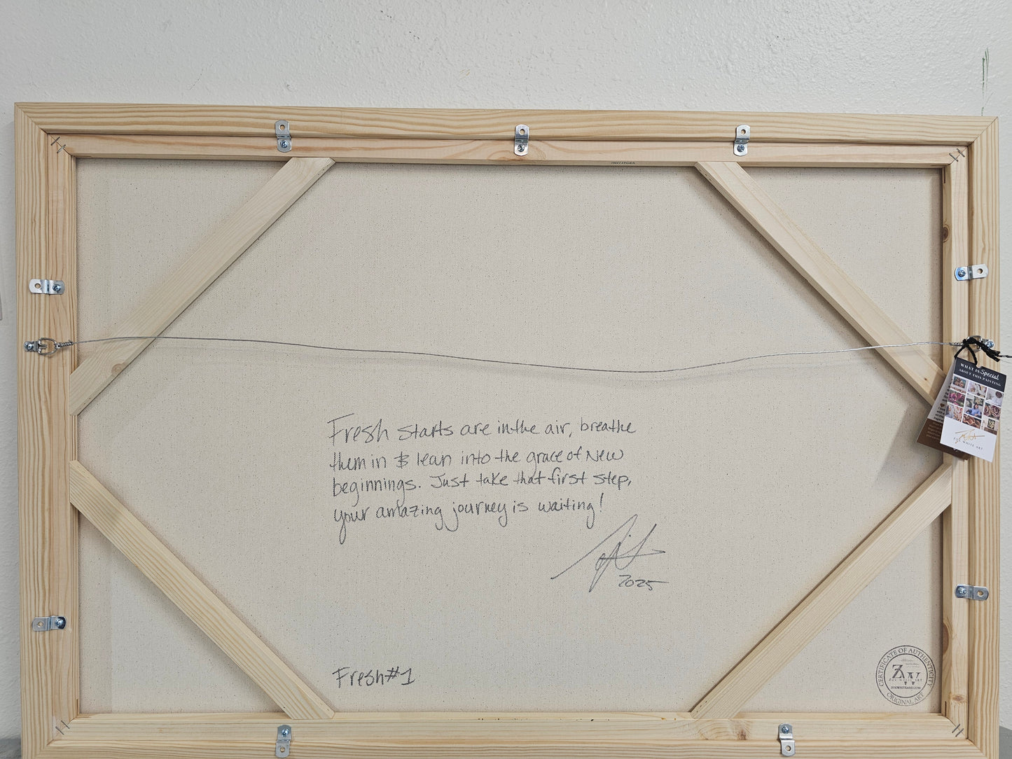 🔴SOLD Fresh #1 _ Lily Flower Painting