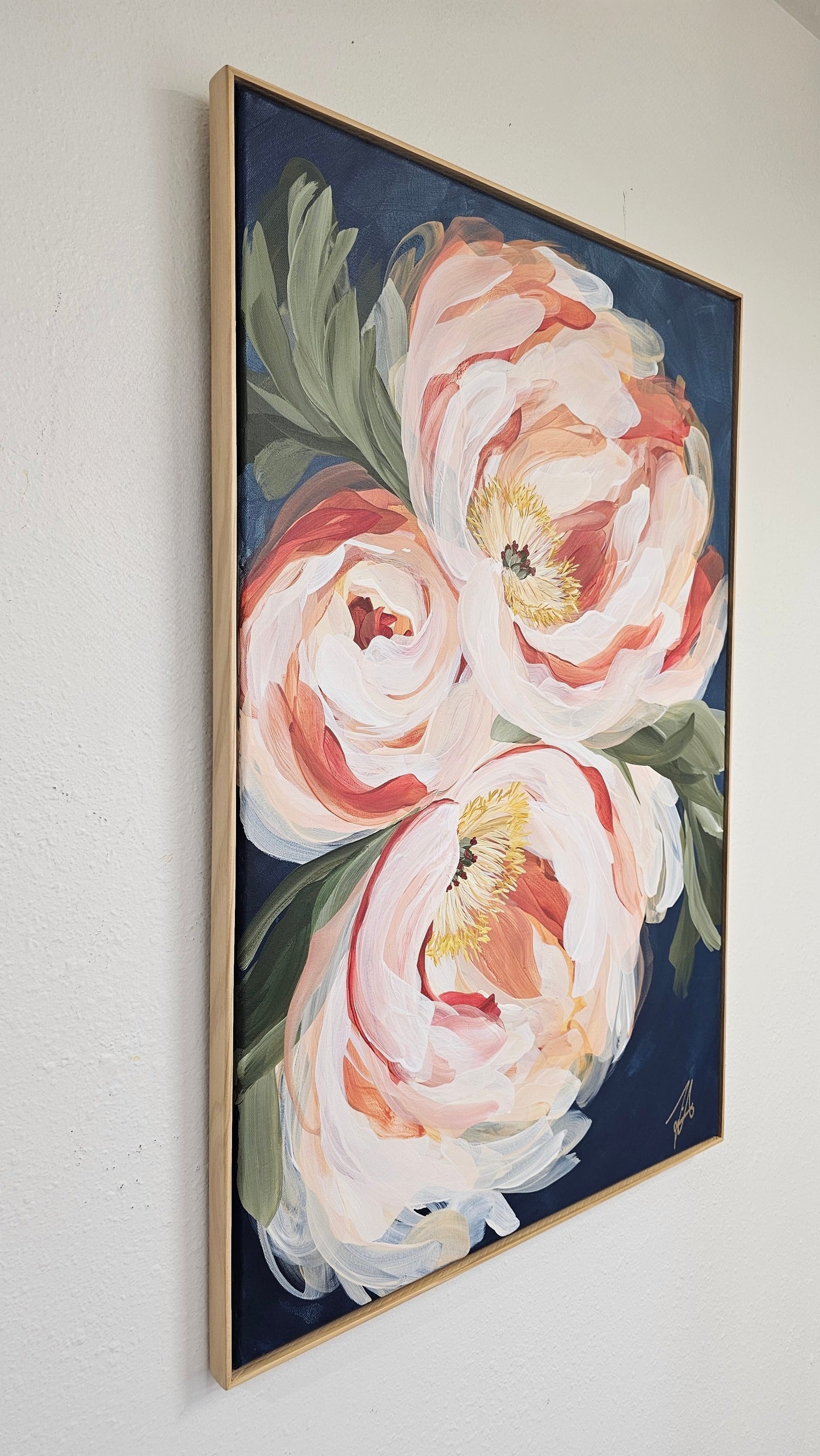 🔴SOLD Beloved #4 _ Peony Flower Painting