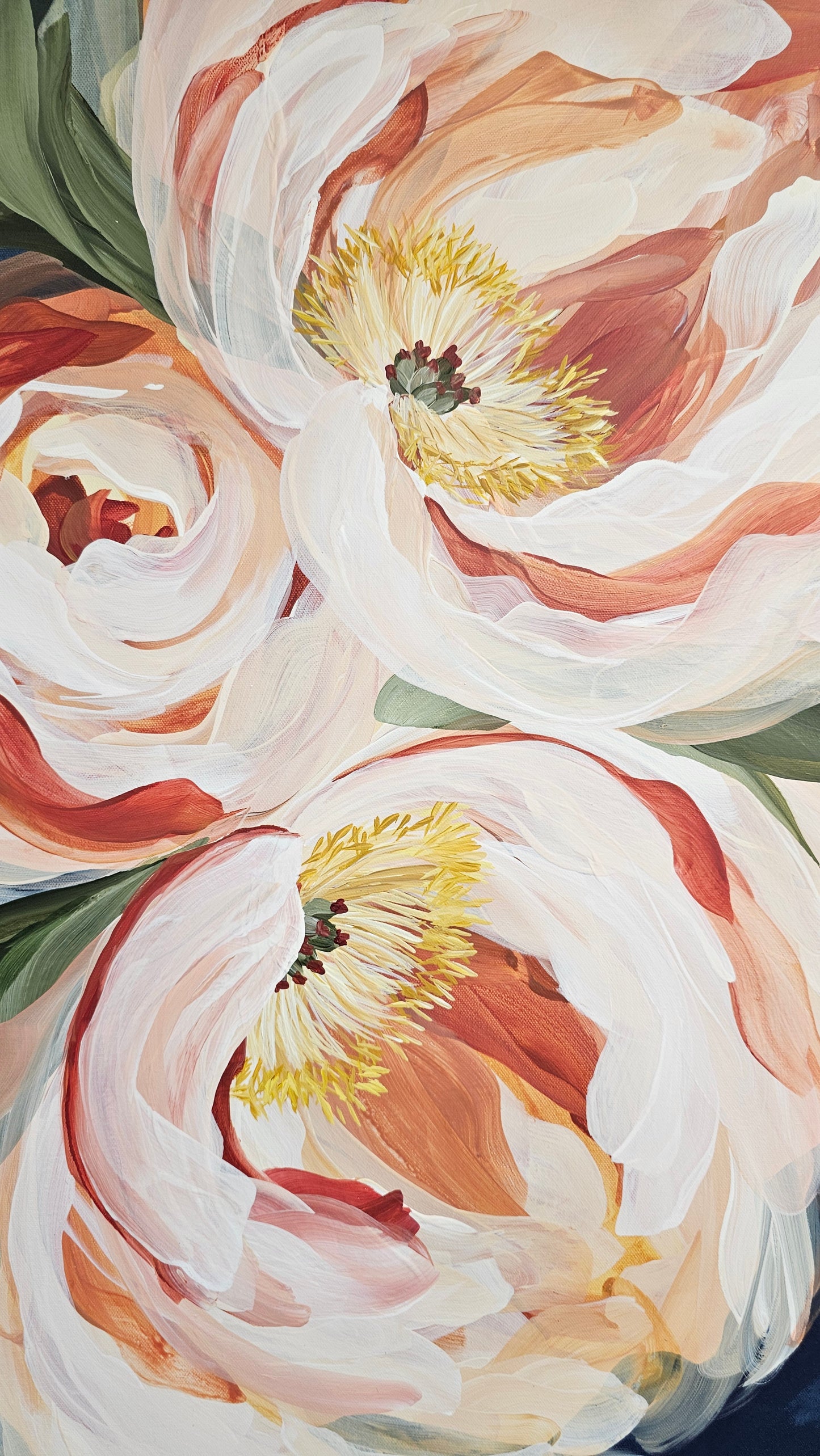 🔴SOLD Beloved #4 _ Peony Flower Painting