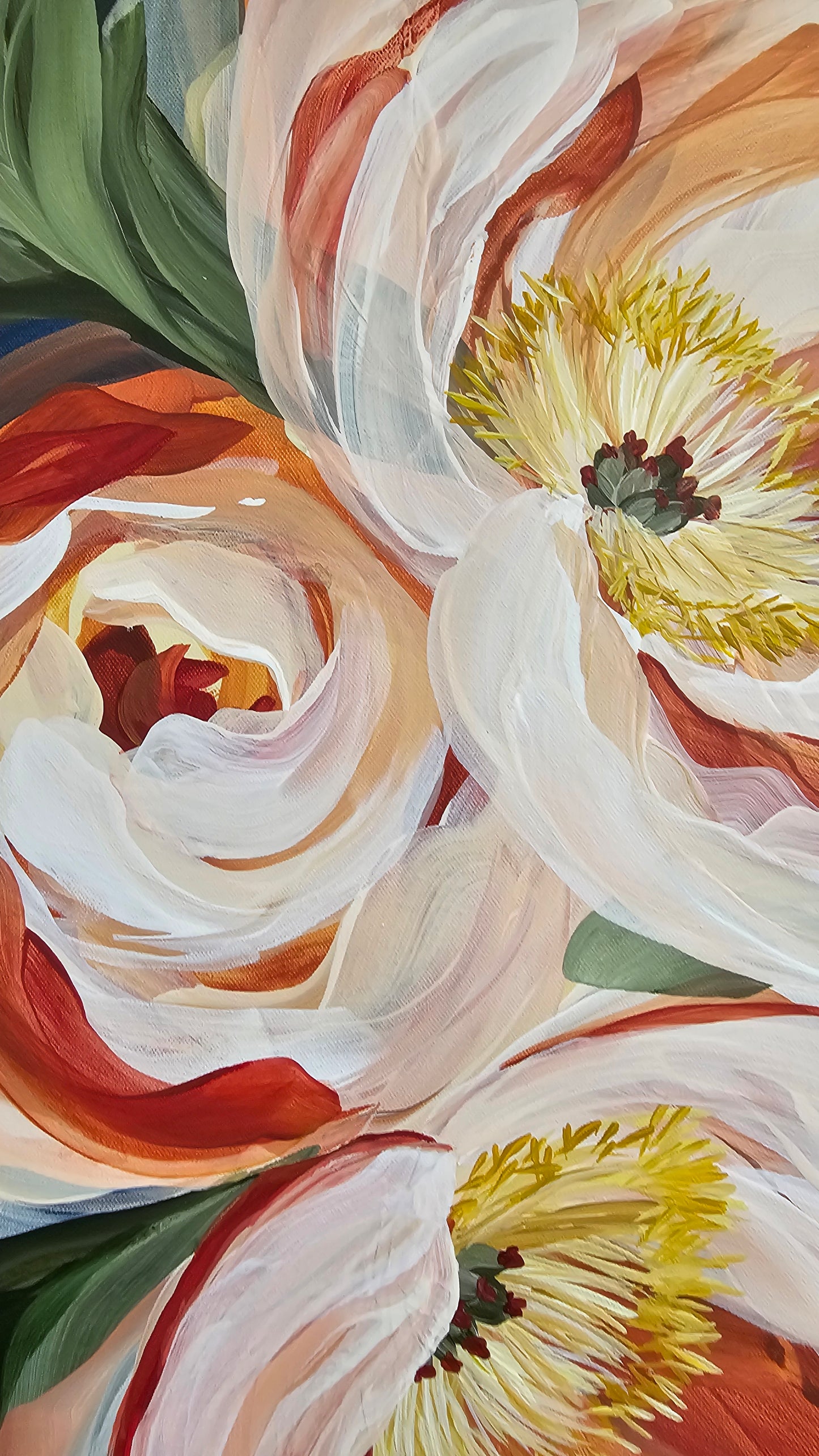 🔴SOLD Beloved #4 _ Peony Flower Painting