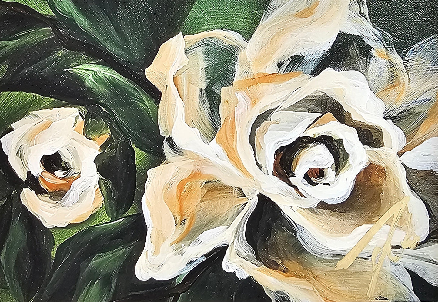 8x10 Beautiful Gardenia Print