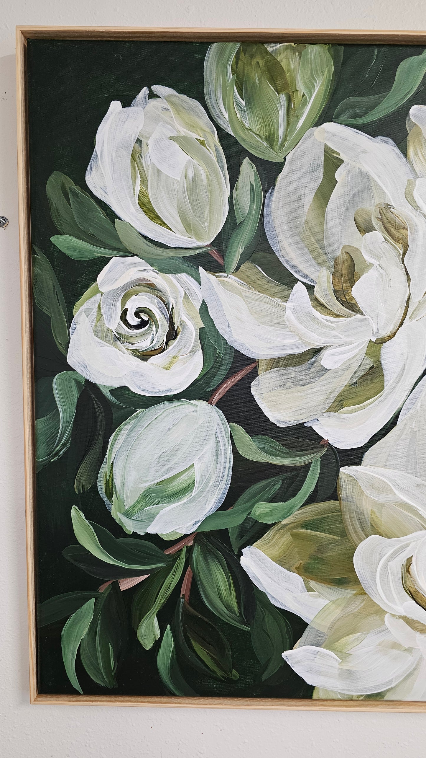 Sweet Moments #3 _ Gardenia Flower Painting