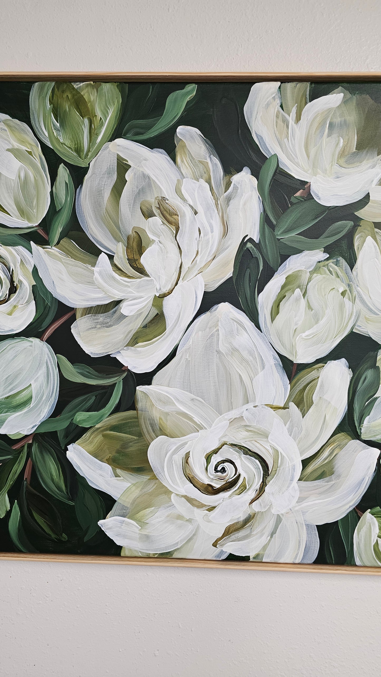 Sweet Moments #3 _ Gardenia Flower Painting