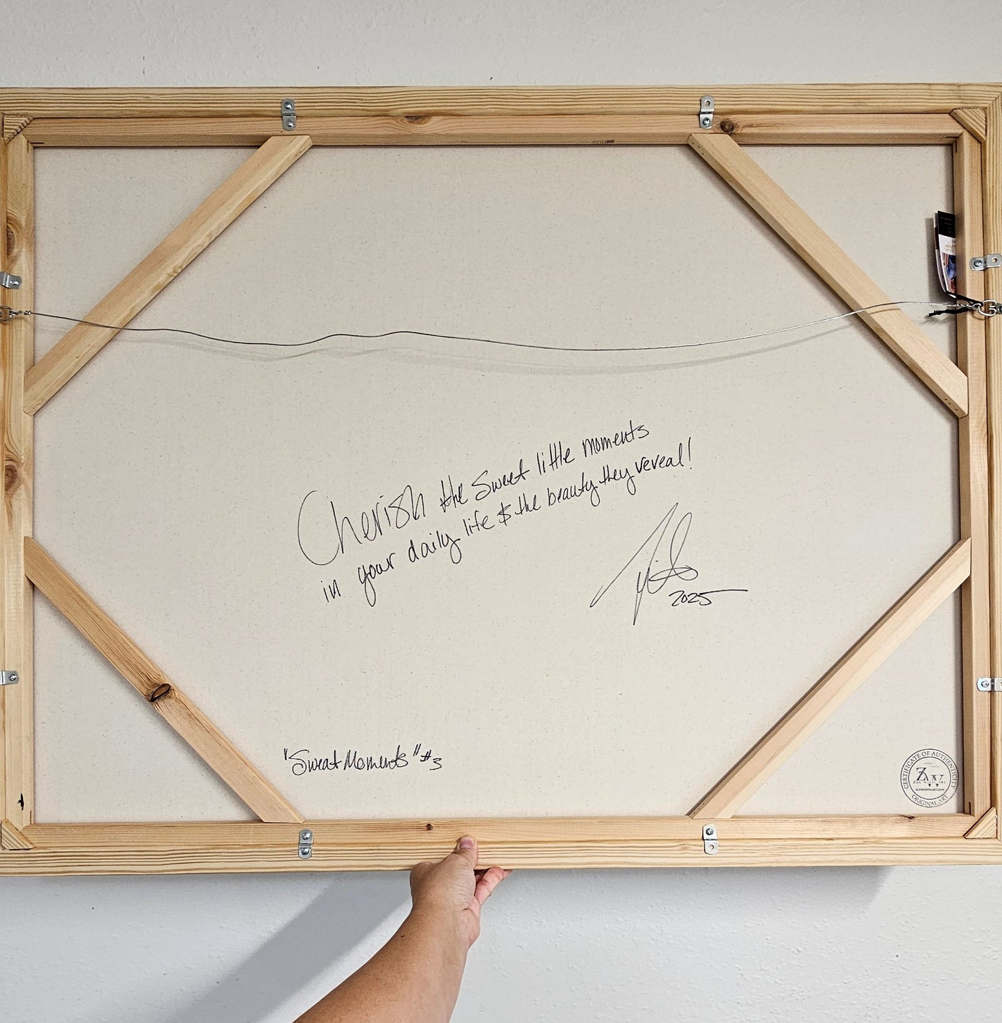 Sweet Moments #3 _ Gardenia Flower Painting