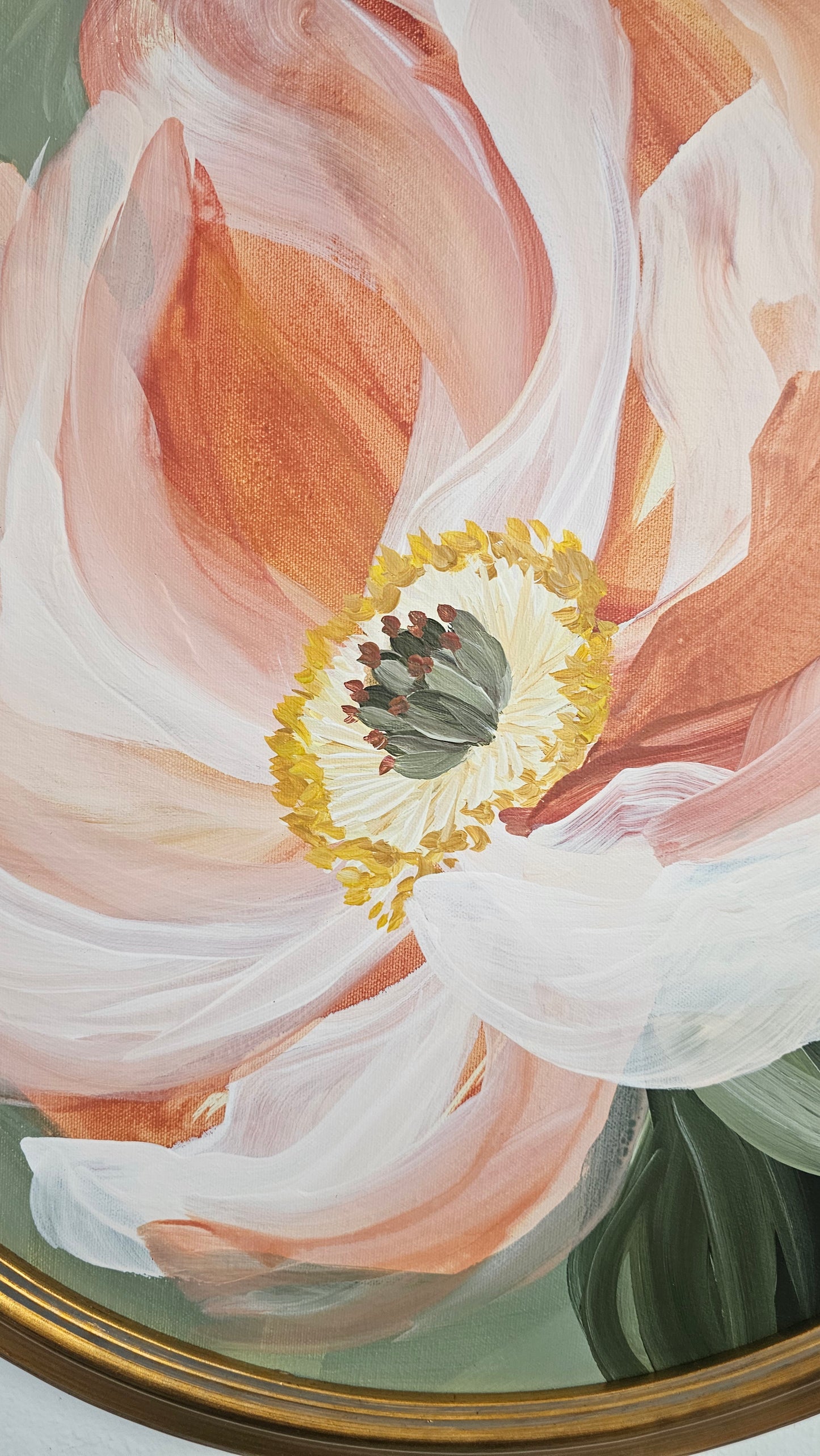 "Passion"_ Peony Flower Painting