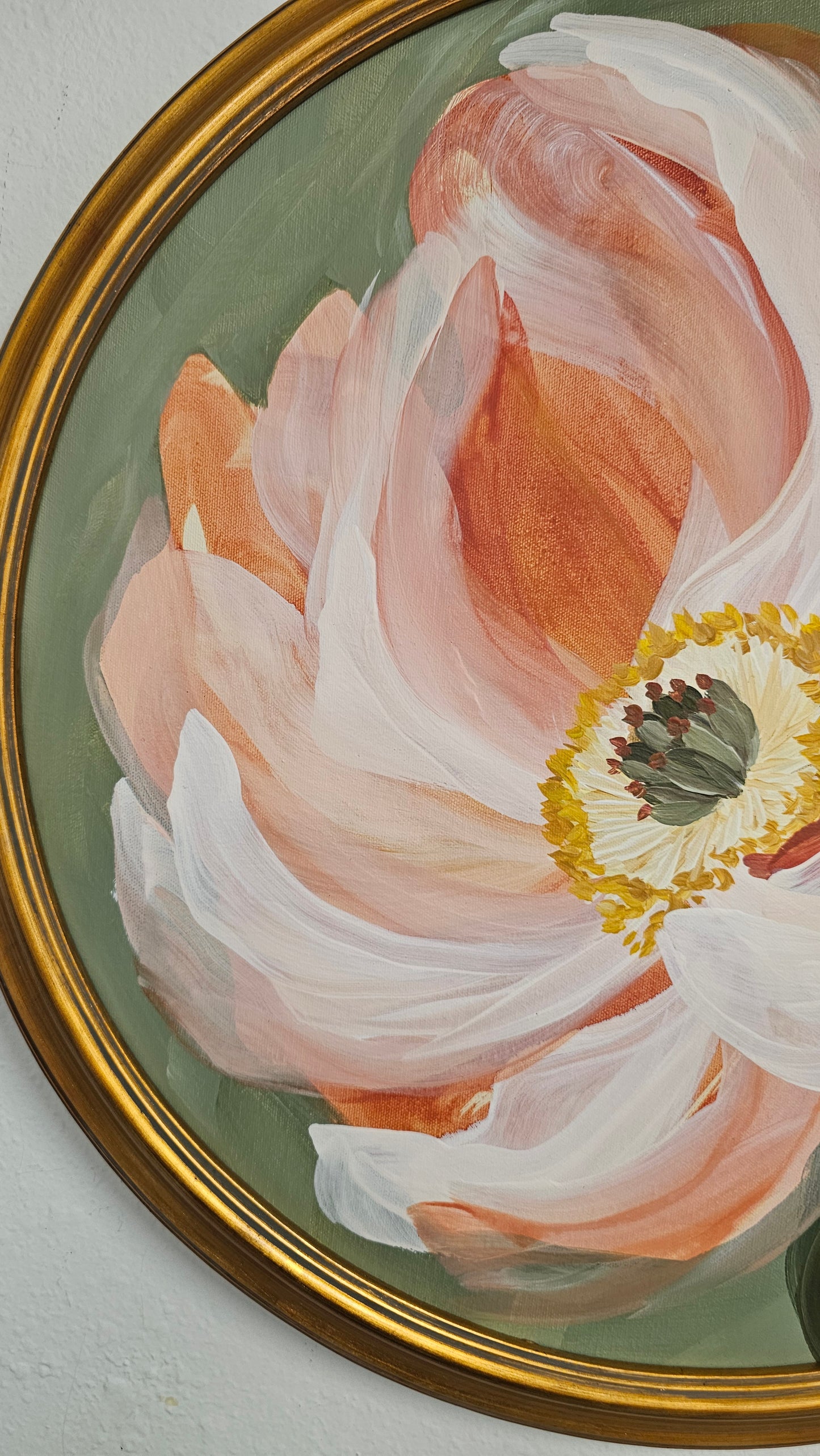 "Passion"_ Peony Flower Painting