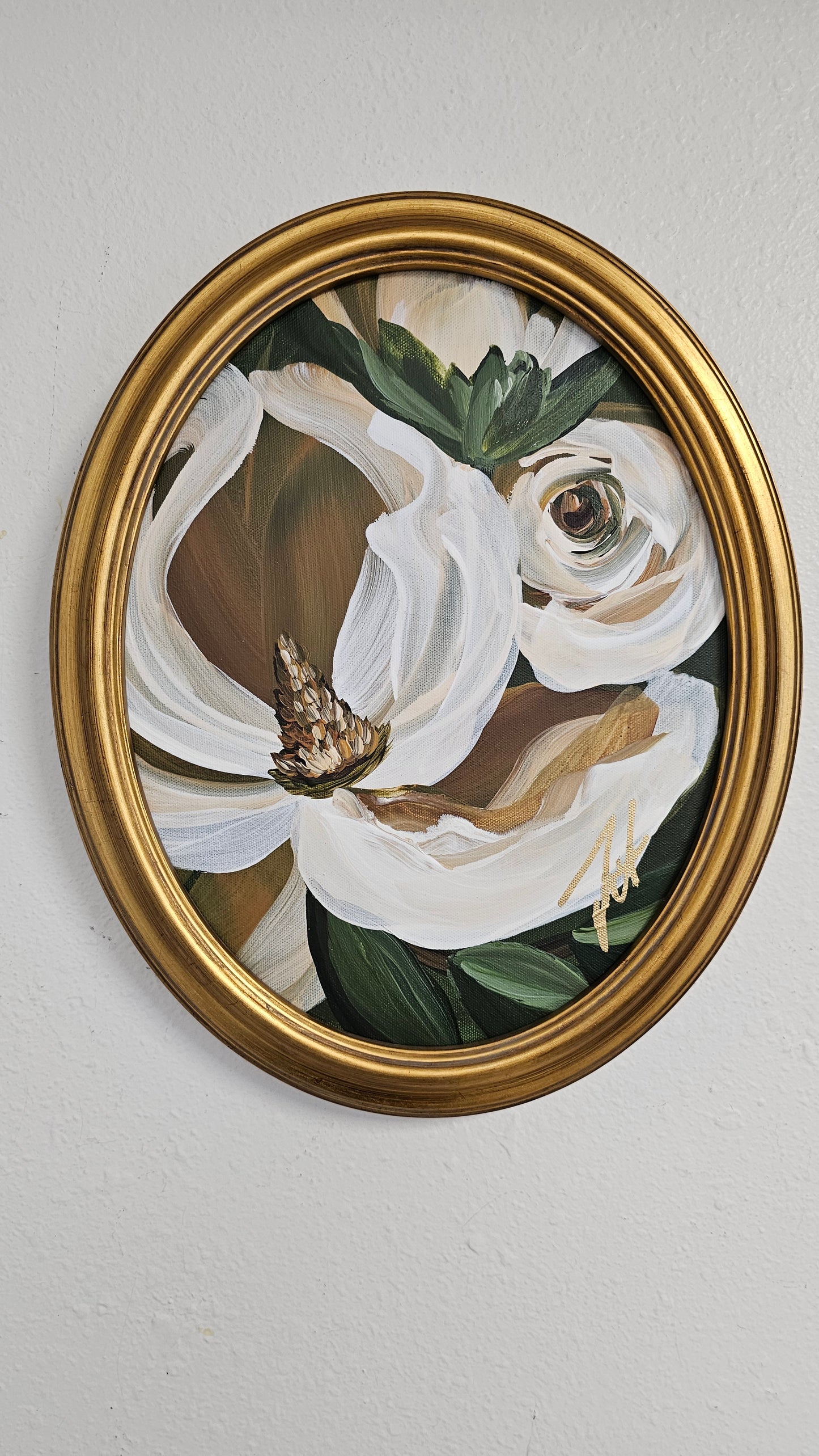 "Bold"_ Magnolia Painting