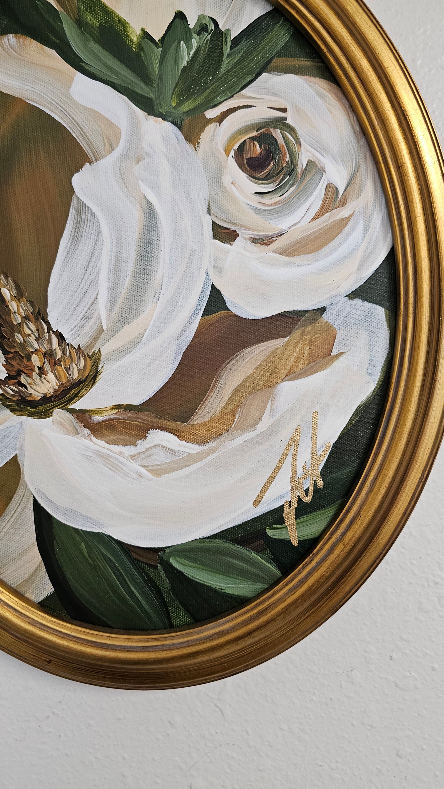 "Bold"_ Magnolia Painting