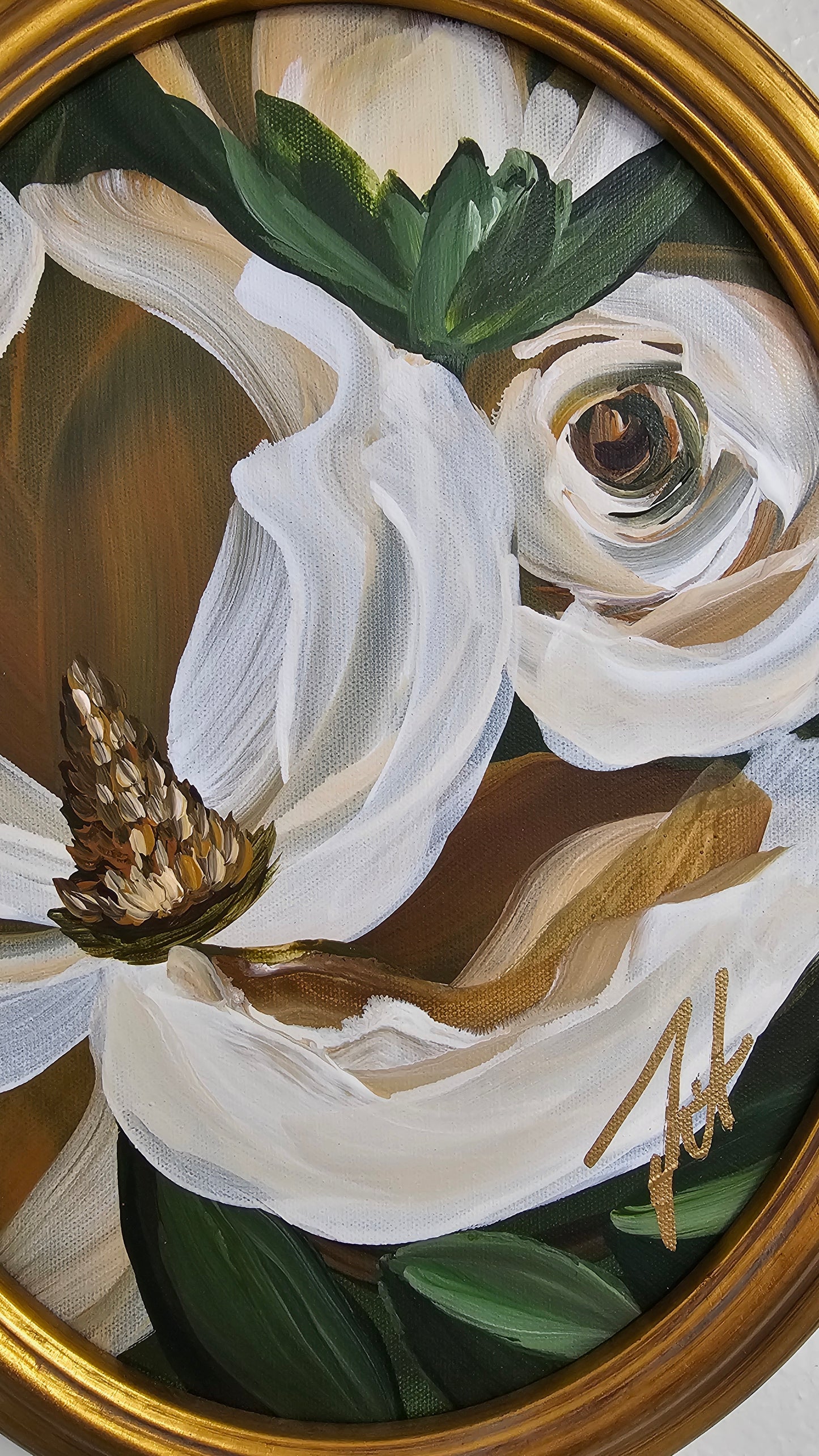 "Bold"_ Magnolia Painting