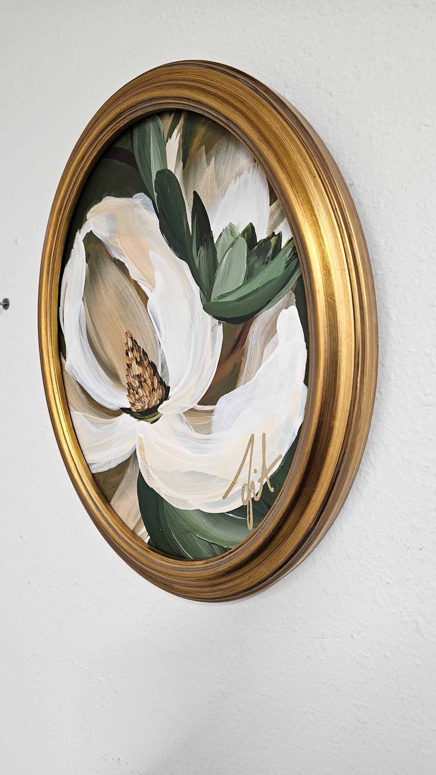 "Strong"_ Magnolia Painting