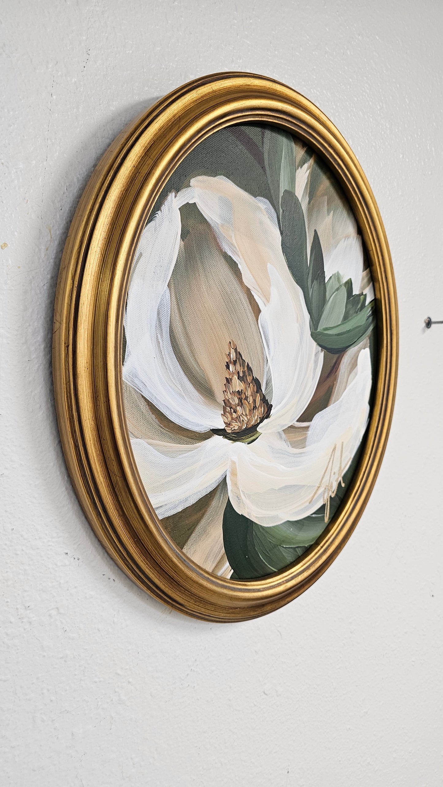 "Strong"_ Magnolia Painting