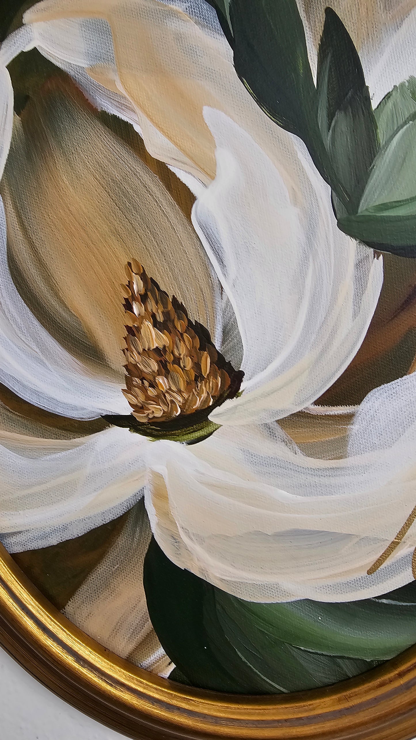 "Strong"_ Magnolia Painting