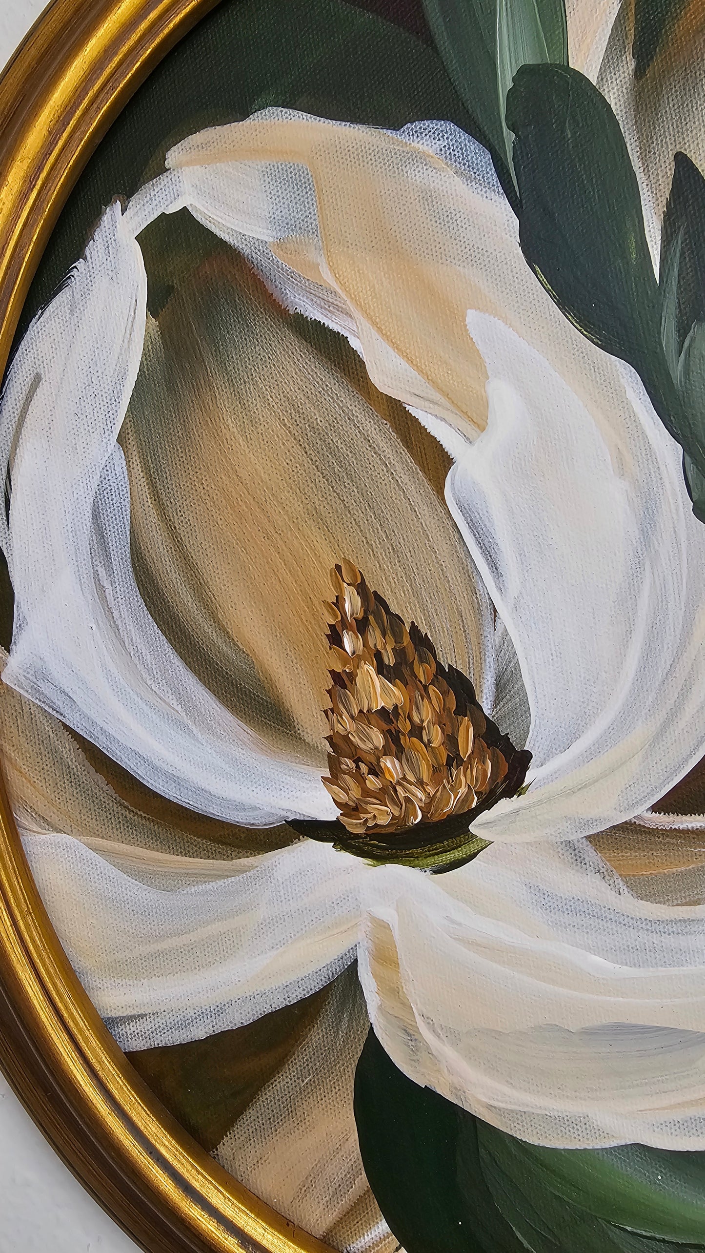 "Strong"_ Magnolia Painting