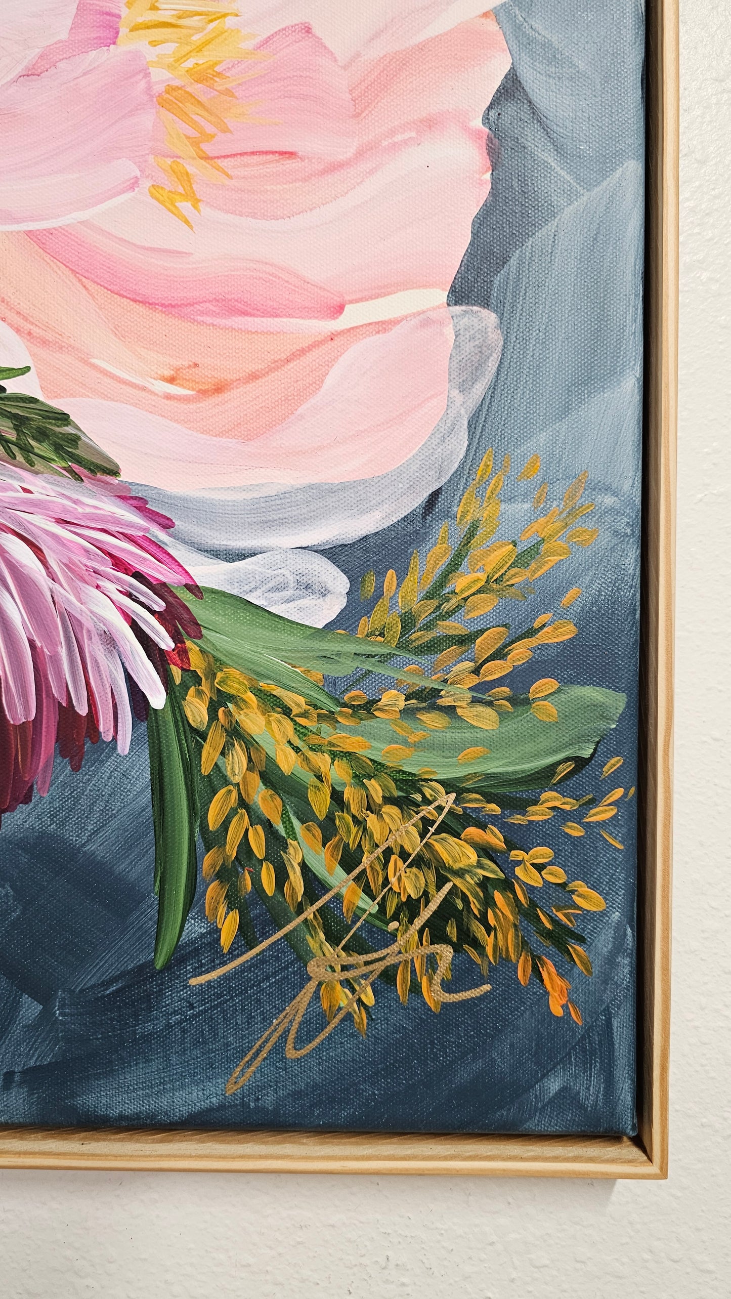 "Blooming with Brilliance"  _ Bouquet Flower Painting_ Zoe White Art