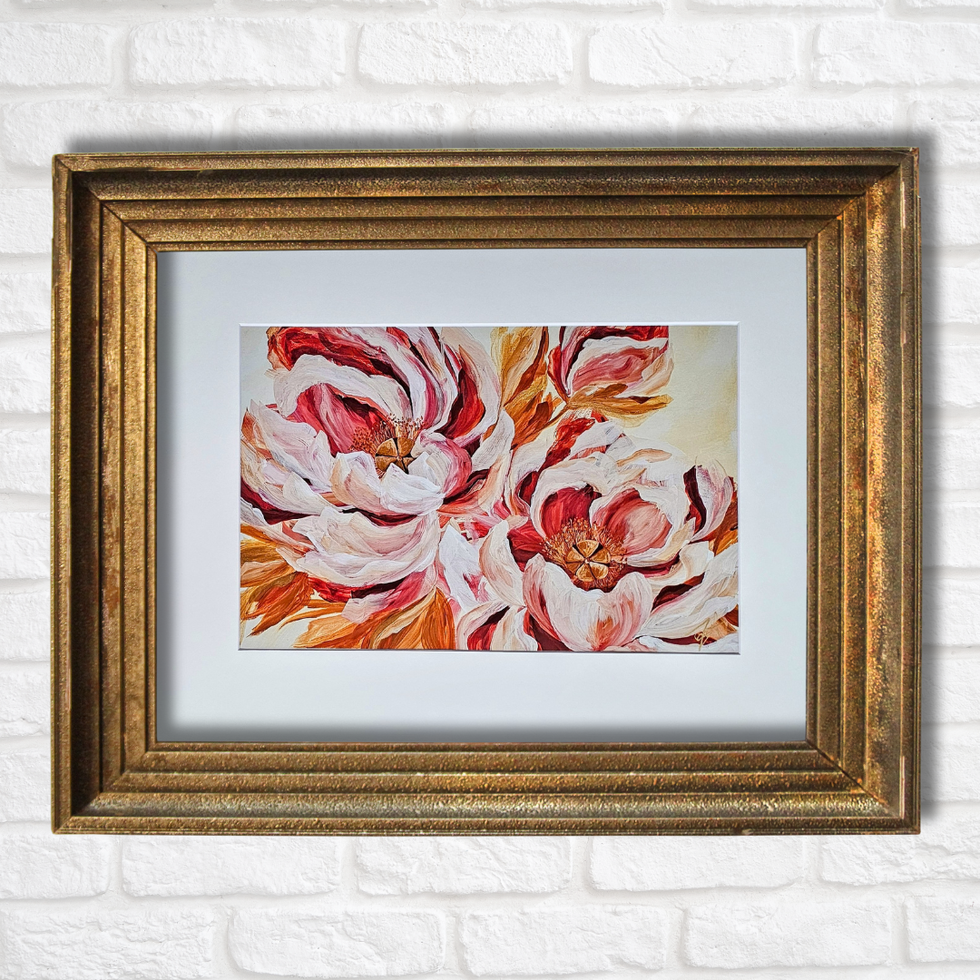 Believe 24 x 18 Limited Edition_ Peony Print