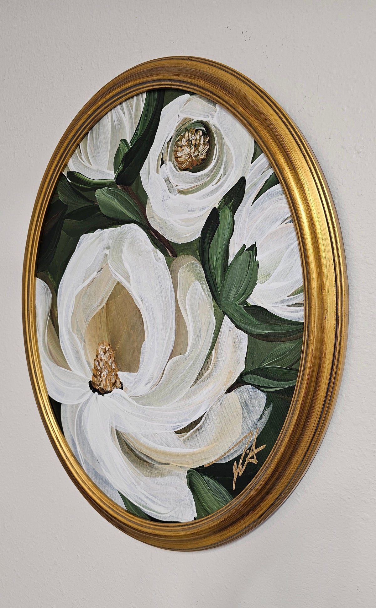 Beautiful _ Magnolia Flower Painting