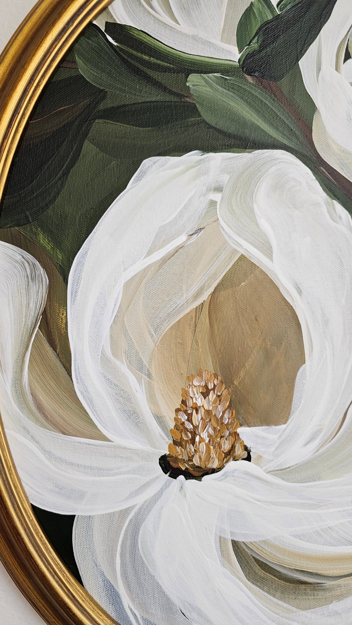 Beautiful _ Magnolia Flower Painting
