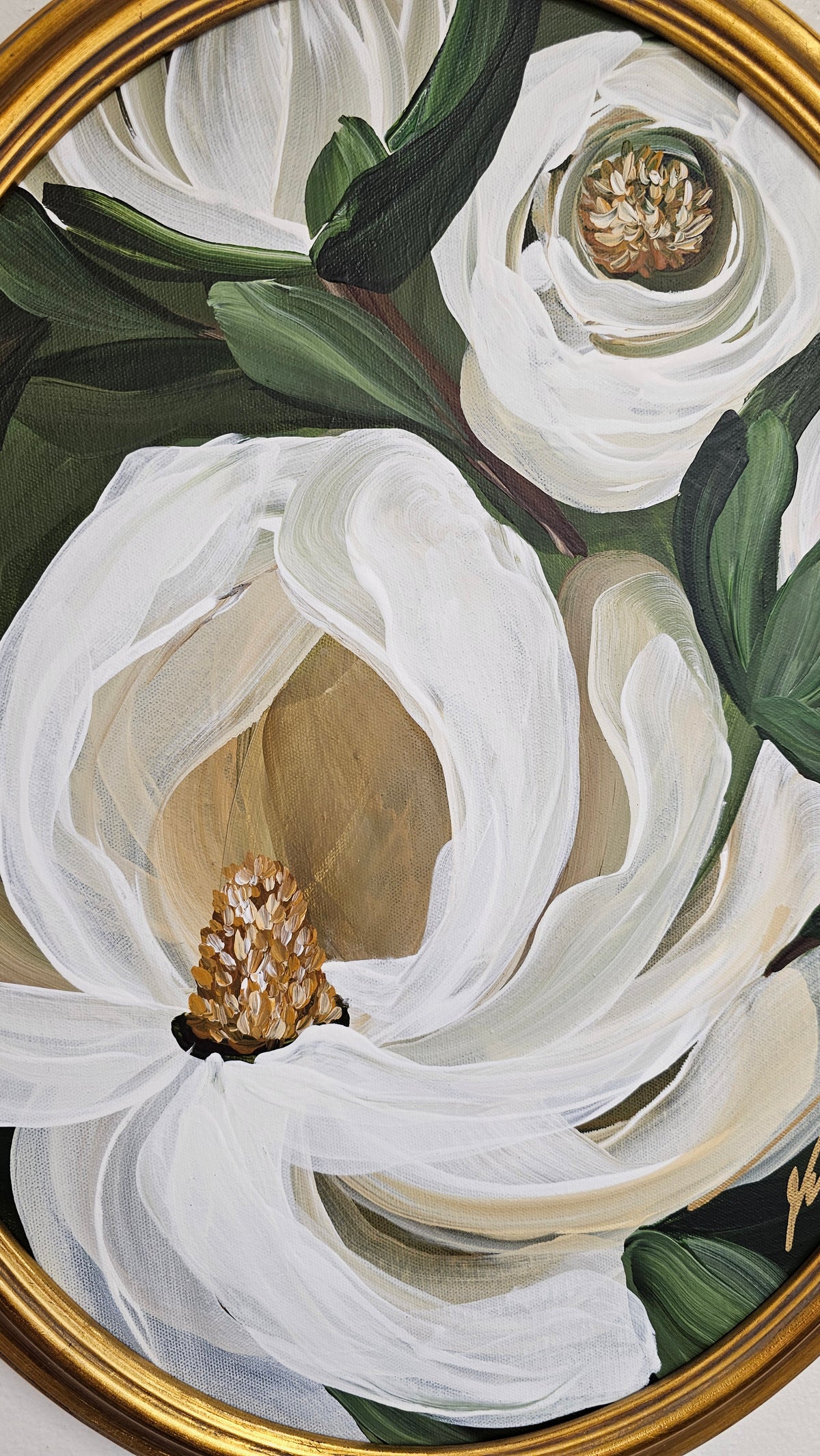 Beautiful _ Magnolia Flower Painting