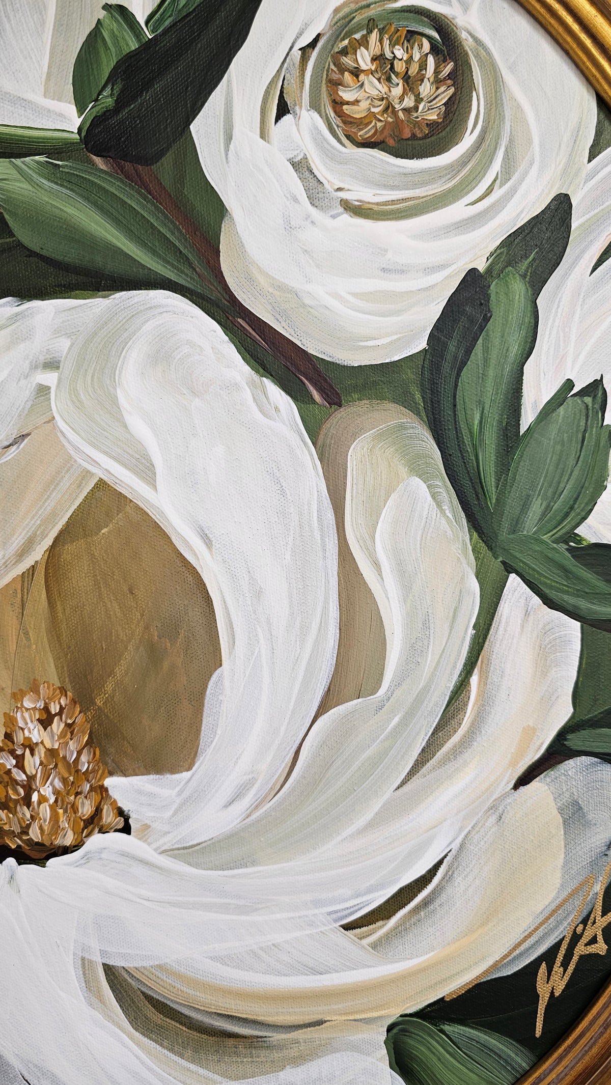 Beautiful _ Magnolia Flower Painting