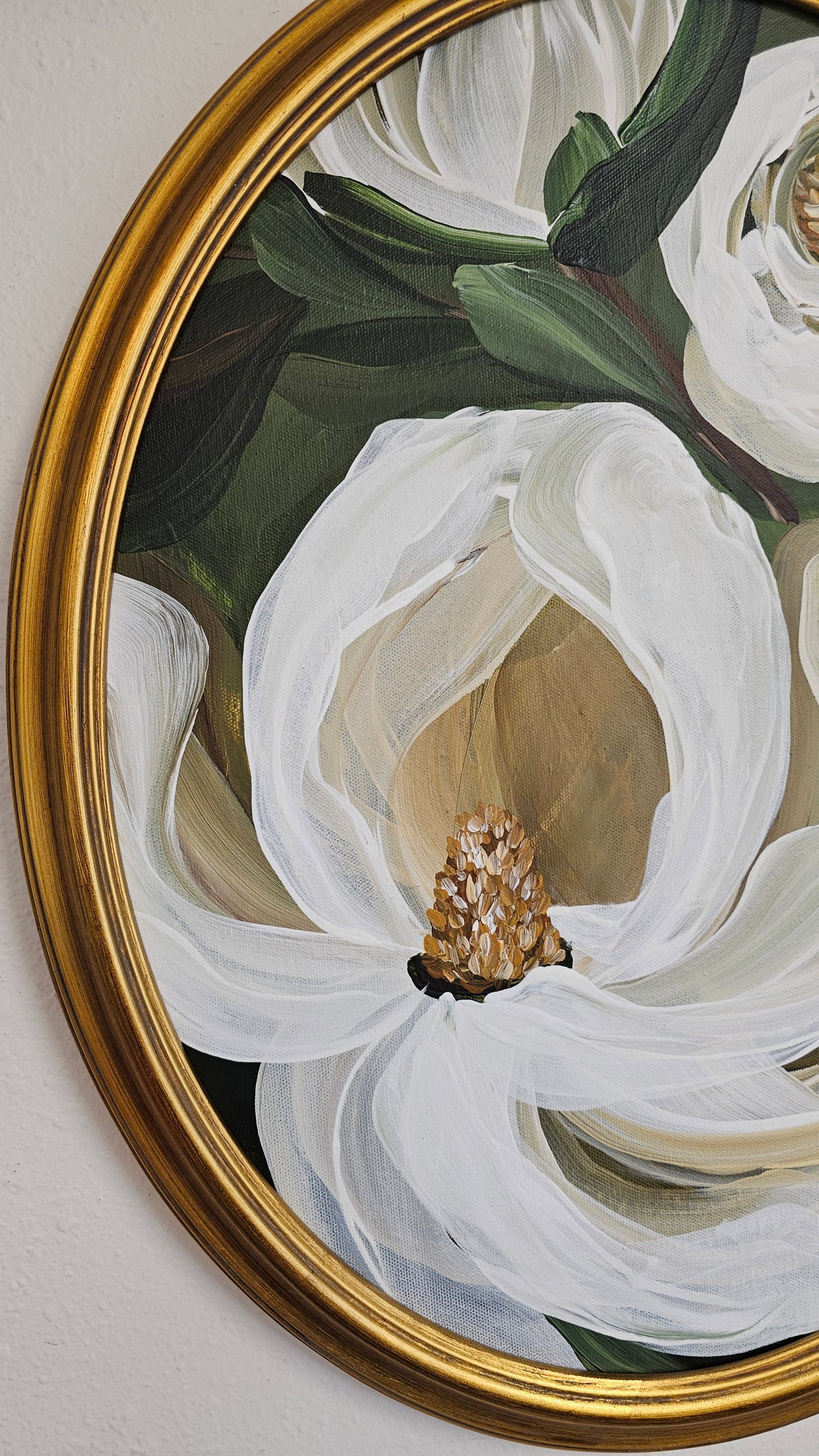 Beautiful _ Magnolia Flower Painting