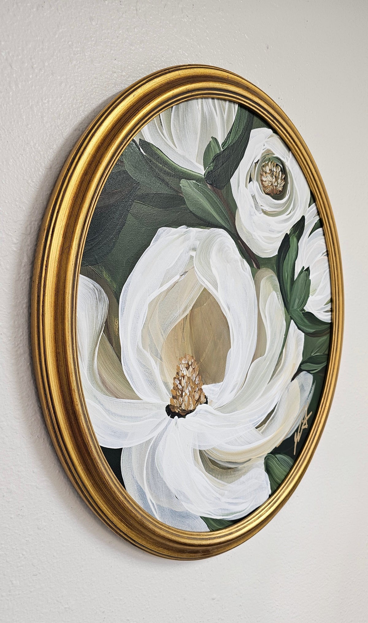 Beautiful _ Magnolia Flower Painting