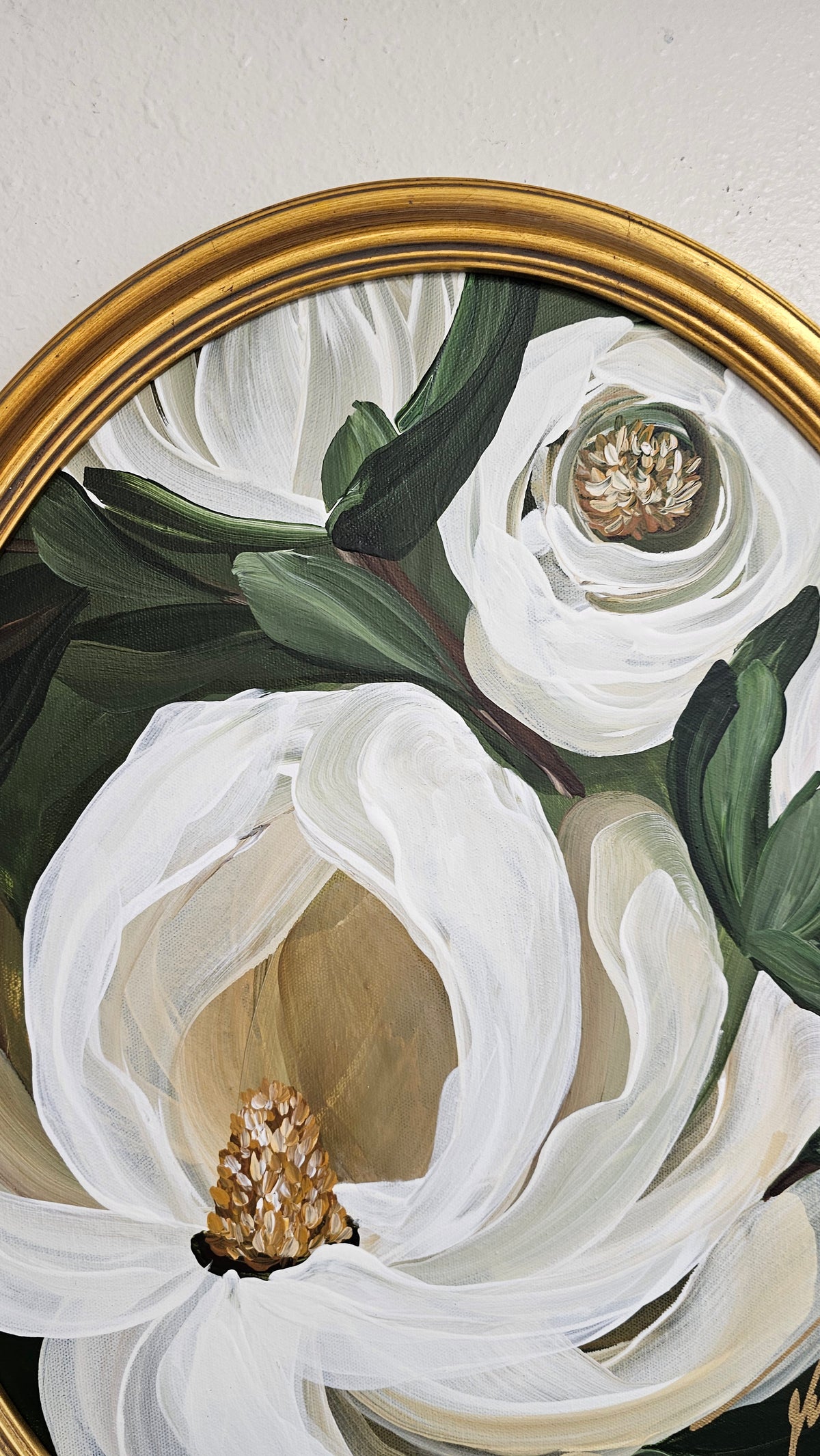 Beautiful _ Magnolia Flower Painting