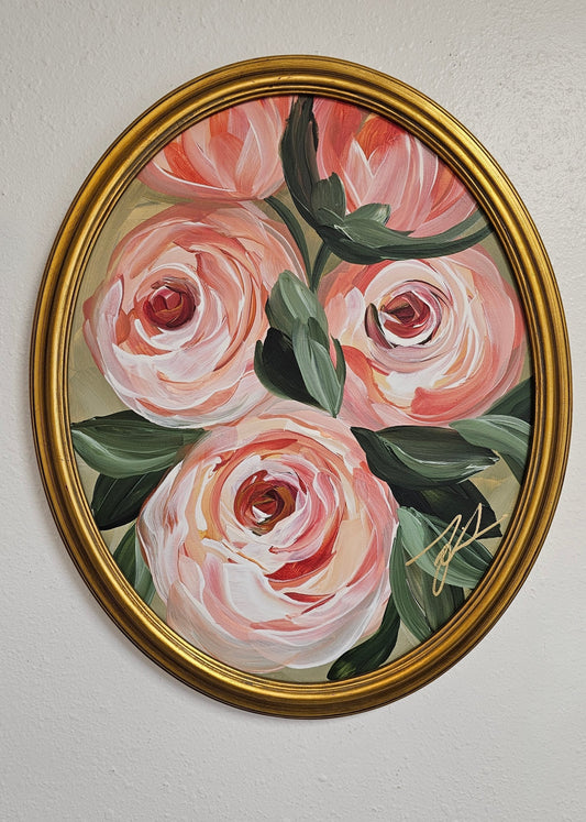 Blossom _ Rosa Painting