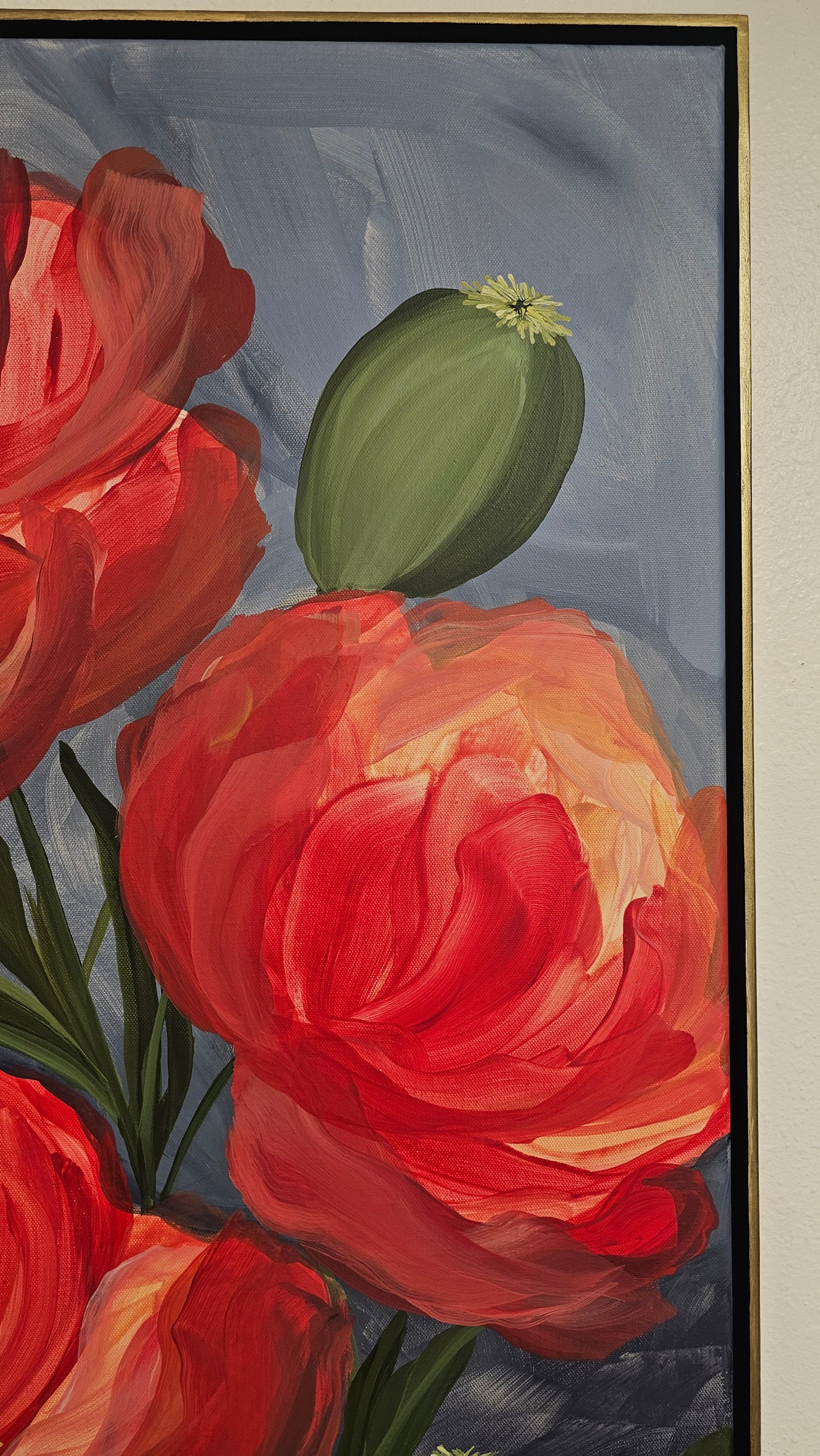Bright #2 _ Poppy Painting