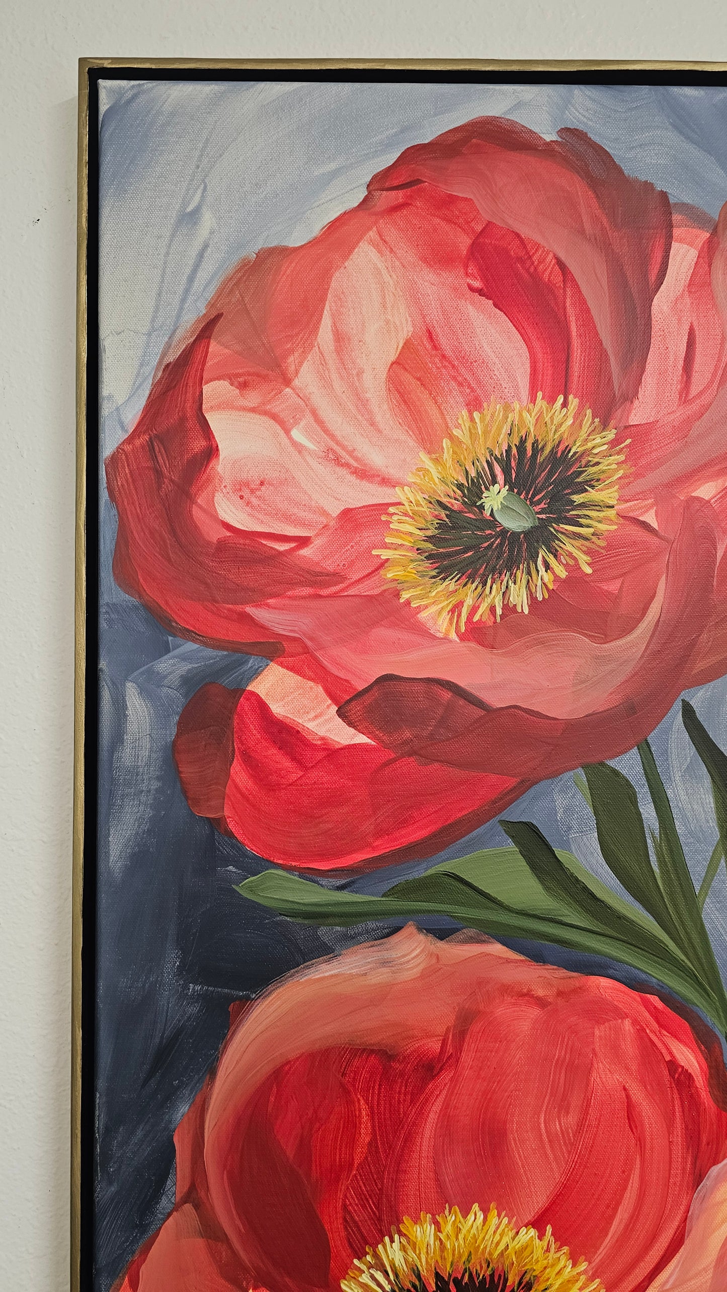 Bright #2 _ Poppy Painting
