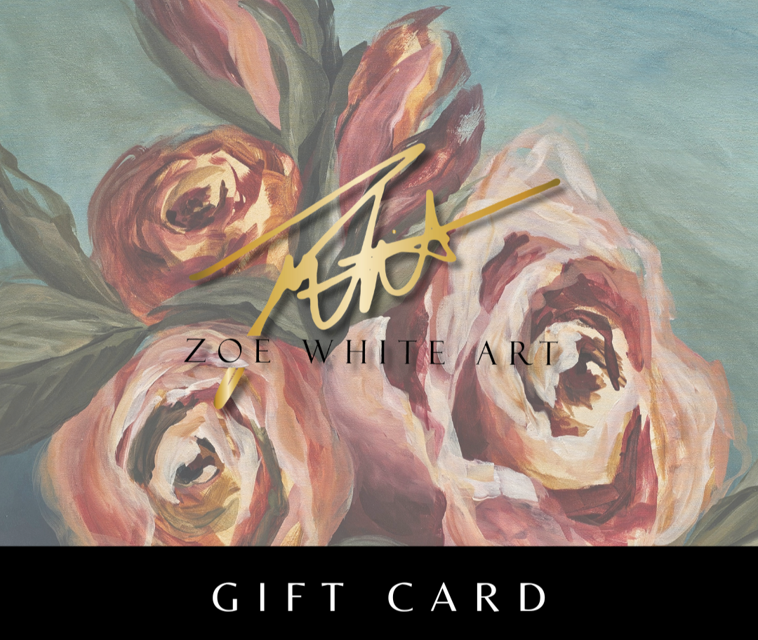 Zoe White Art Gift Card