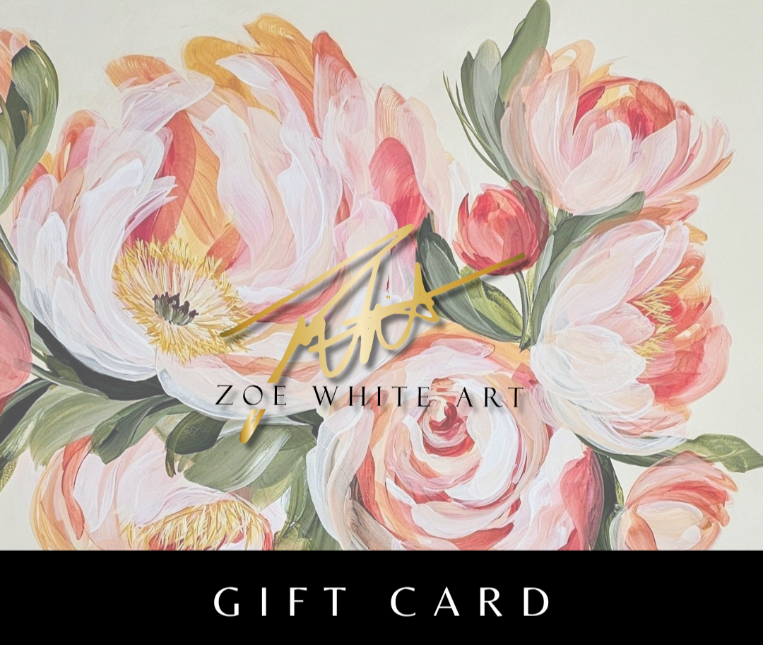 Zoe White Art Gift Card