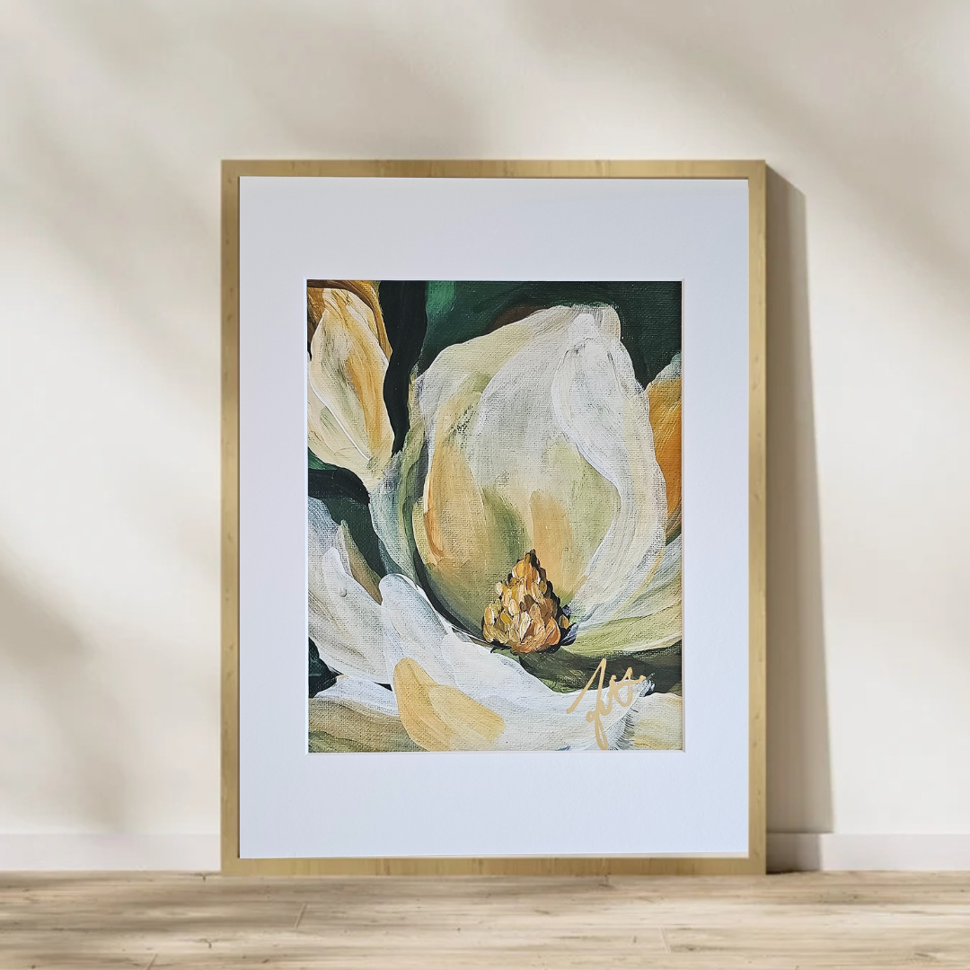 11x14  Bold Magnolia Print
