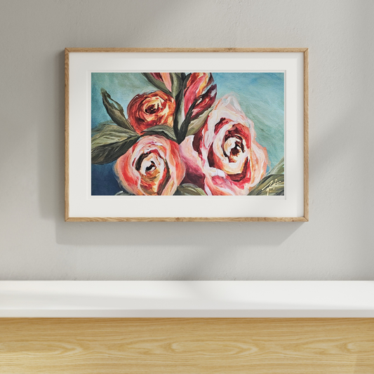 Heritage Collection 24 x 18 Limited Edition _ Rose Print