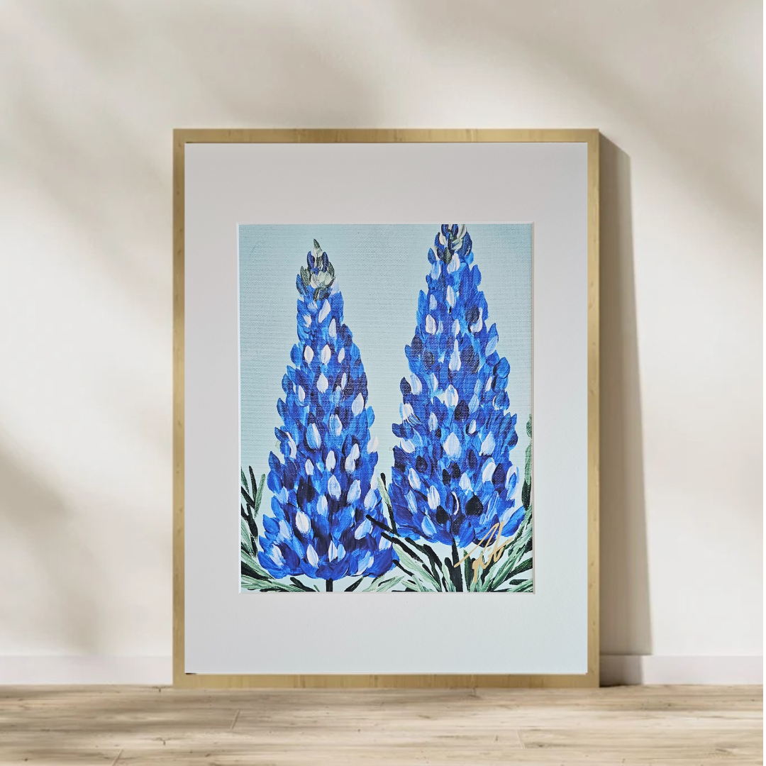11x14 Bluebonnet Print