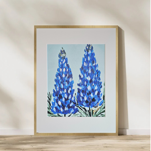 11x14 Bluebonnet Print